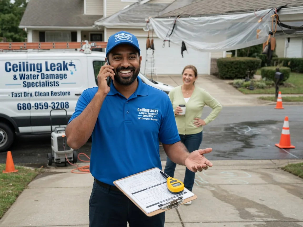 Ceiling Leak Cleanup Minneola, KS FAQs